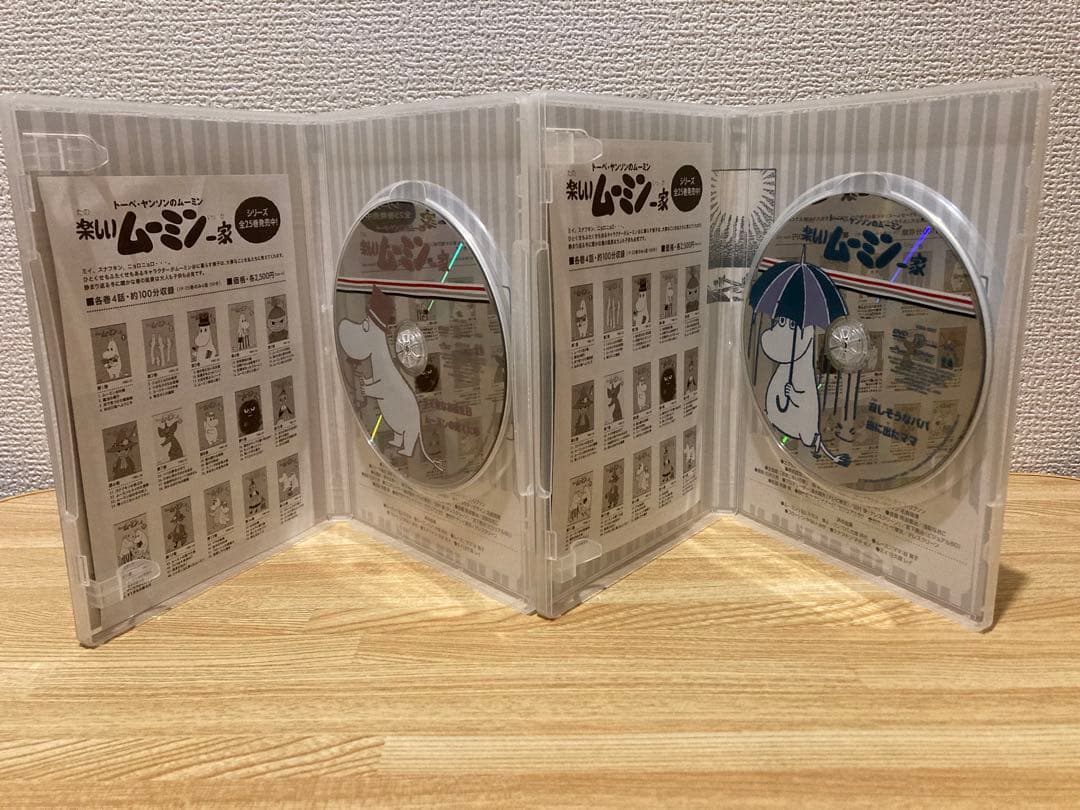 楽しいムーミン一家 DVD 7枚セット