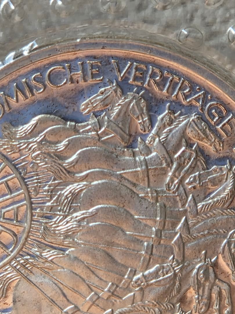 (プルーフ)西ドイツ ローマ条約締結30周年記念　10マルク銀貨　1987