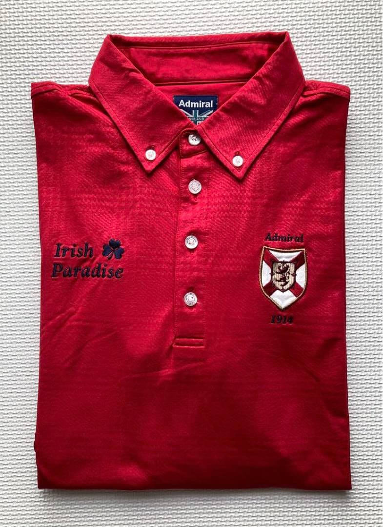 Admiral イージーウォーム 裏微起毛 BDシャツ（サイズL）