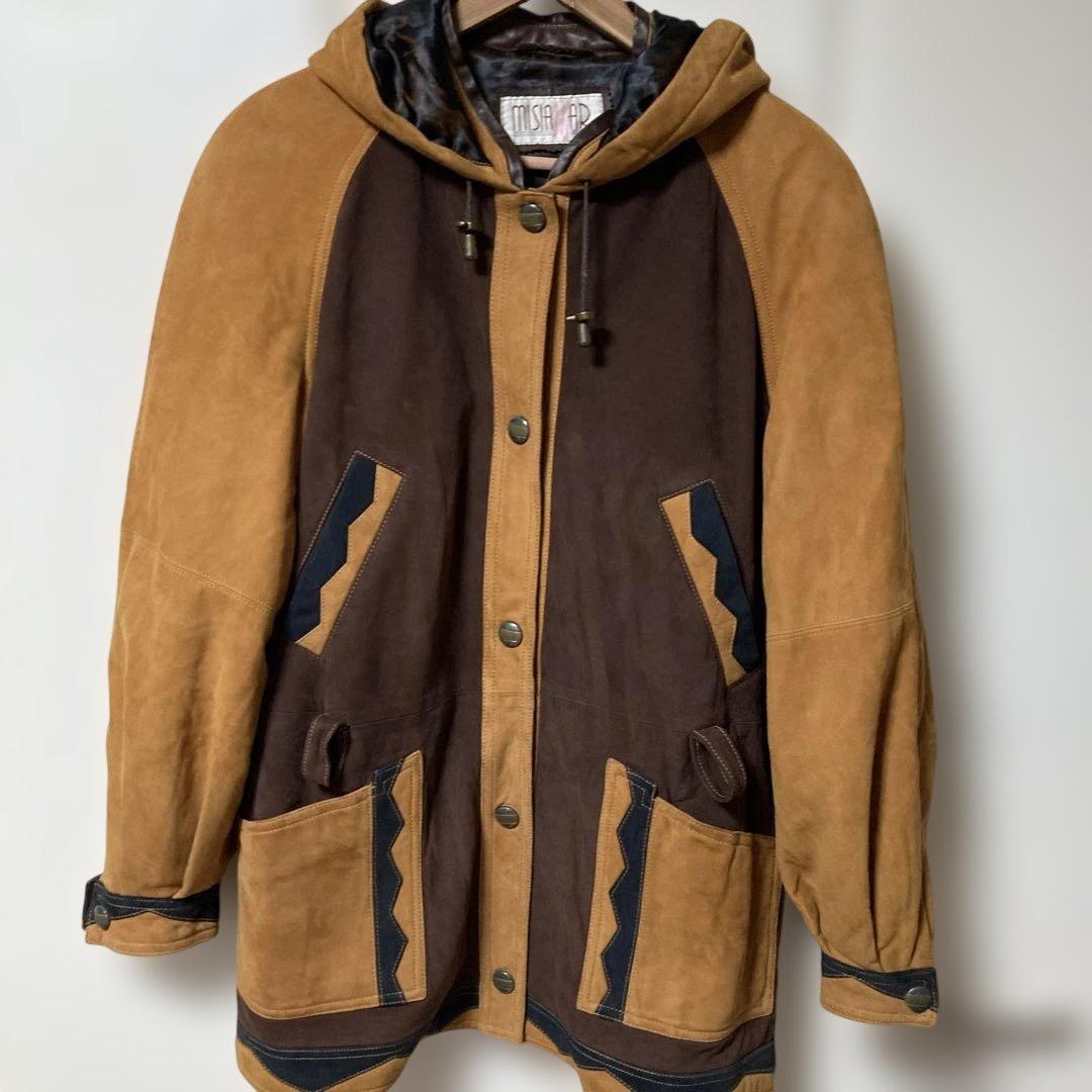90's misia mar,s.a レザージャケットmade in SPAIN