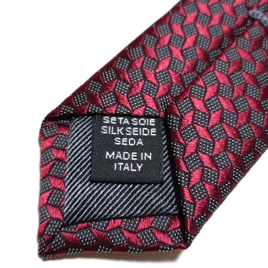 【極美品】Ermenegildo Zegna ゼニア ネクタイ ボルドー