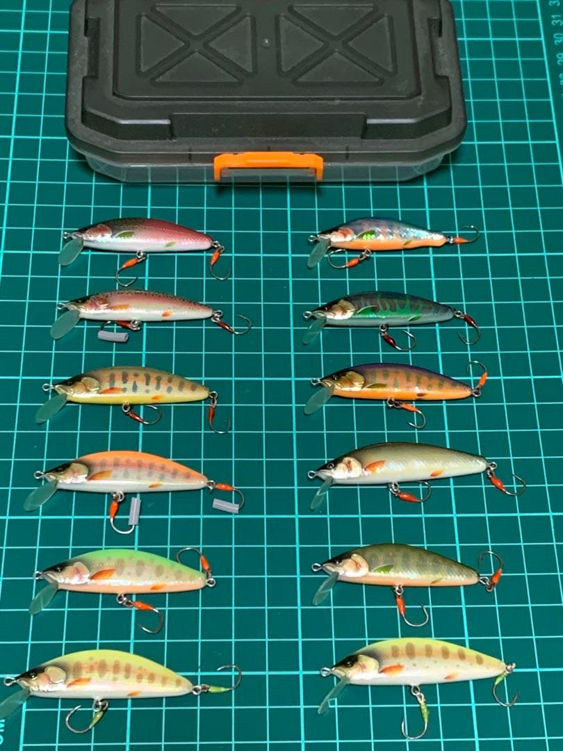 T.C.G Handmade Lures 45s-55sアワビ貼り12個セット