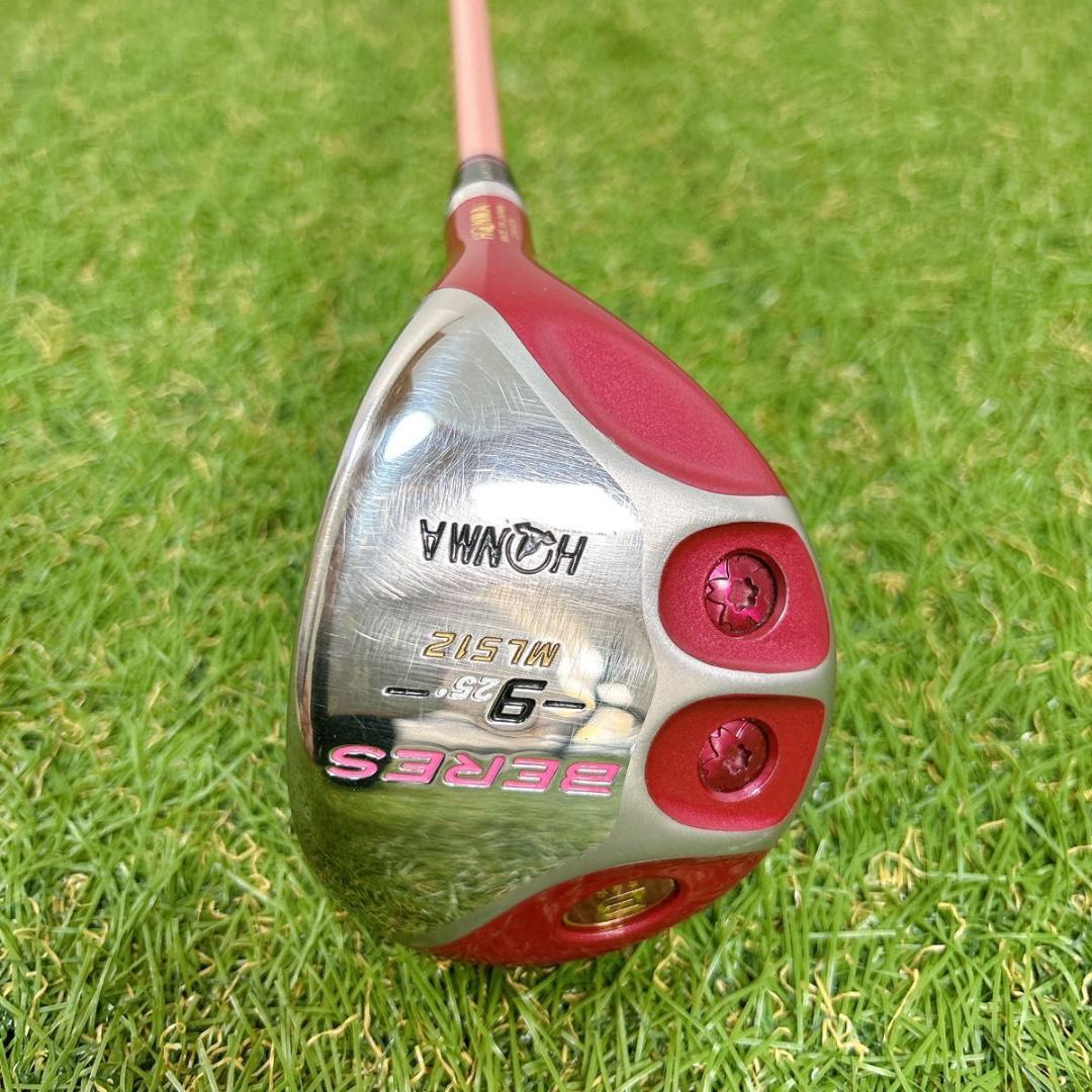 レディース　ホンマ　9W フェアウェイウッド　BERES ベレス　3星　3S