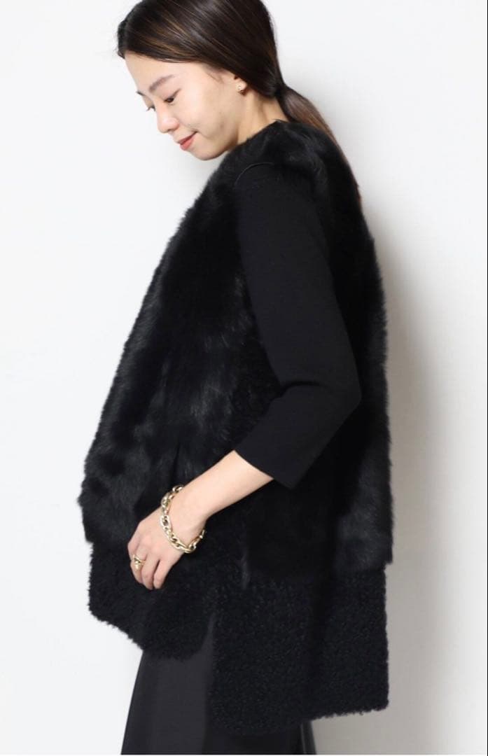 KARL DONOGHUE/カールドノヒュー】LAMBSKIN ジレ