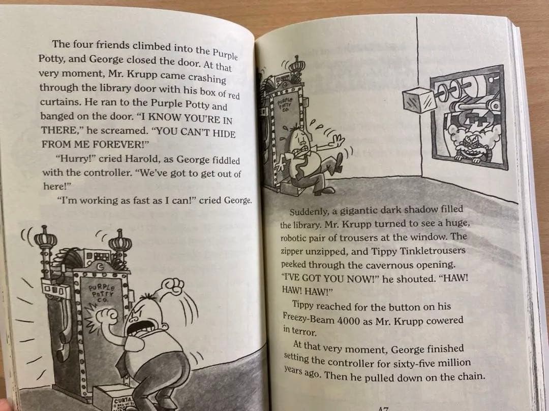 Captain Underpants 12巻セット Dav Pilkey英語絵本