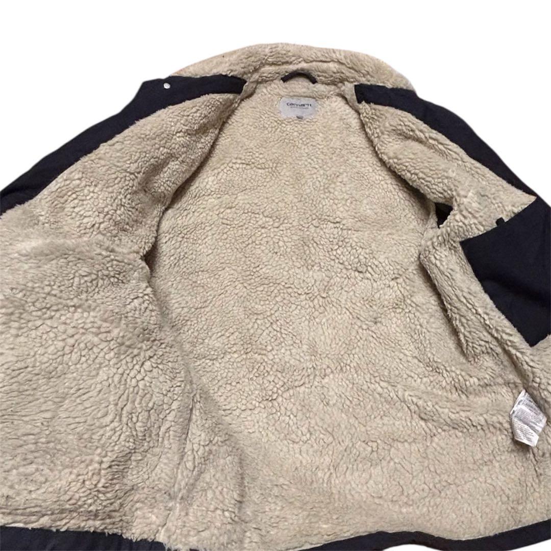 Carhartt　カーハート　トラディショナルジャケット　M　紺 ボアジャケット
