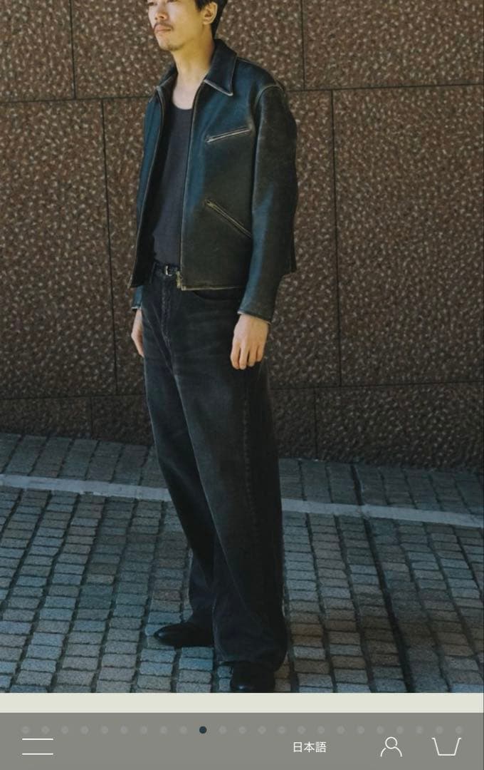 パンツ LIDNM / SUNBURN AGED CORDUROY PANTS / S