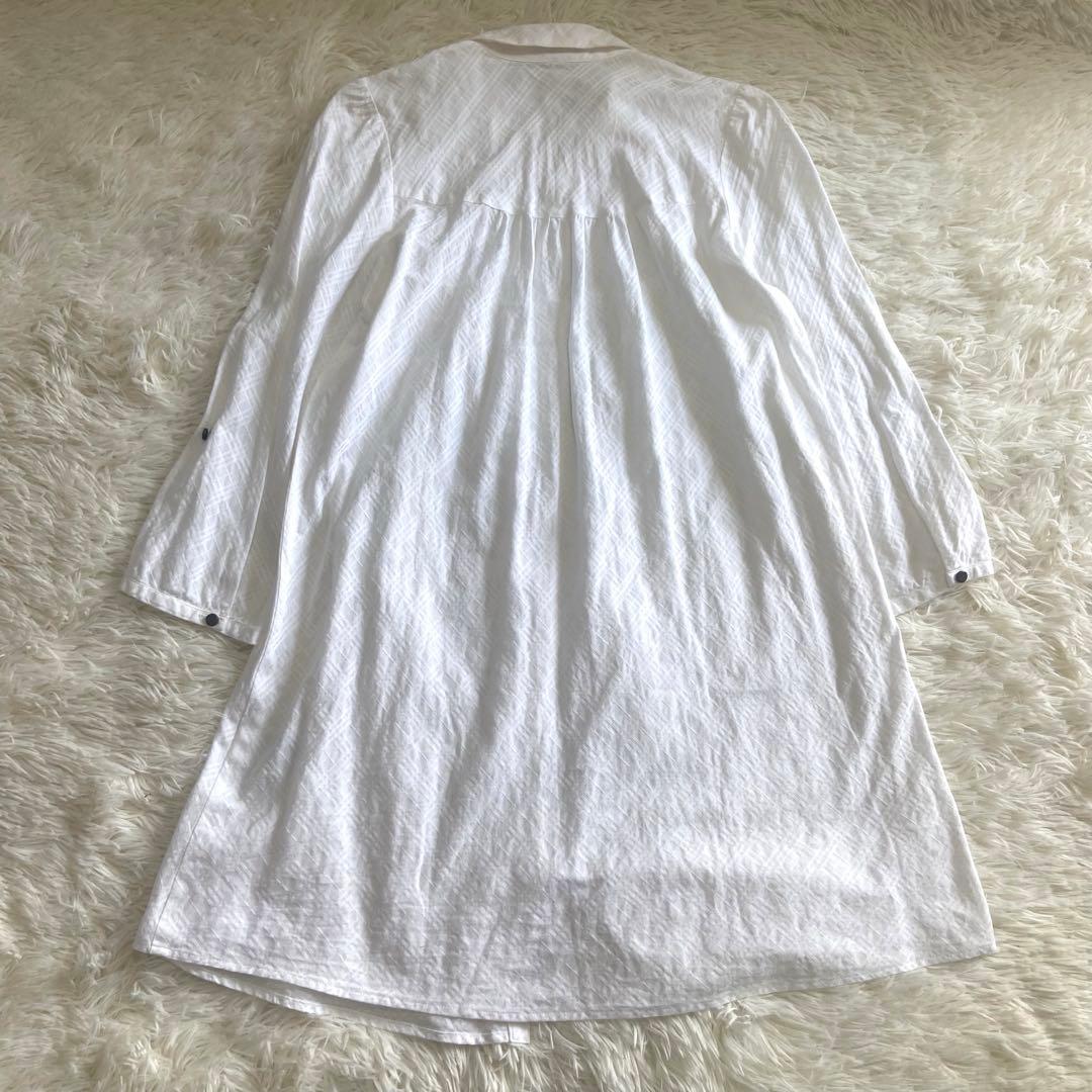 BURBERRYブルーレーベル　シャツワンピース ワンピース　ロングシャツ