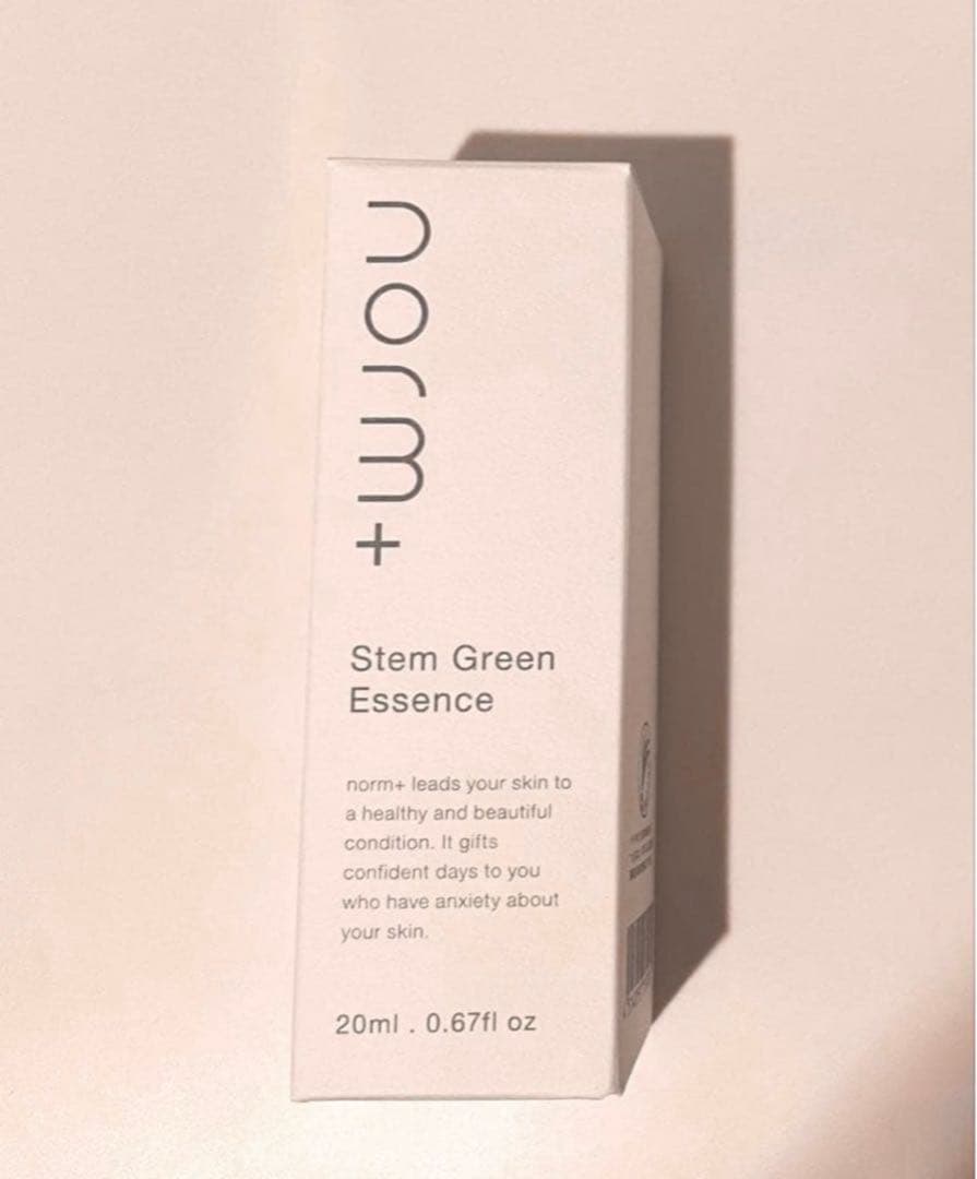 【新品未開封】愛沢えみりnorm+ Stem Green Essence 美容液