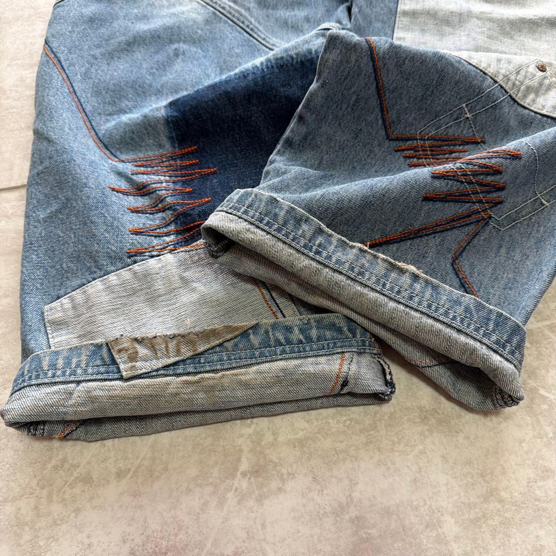 00s OZOC JEANS バギーデニム 再構築 B系 ストリート y2k
