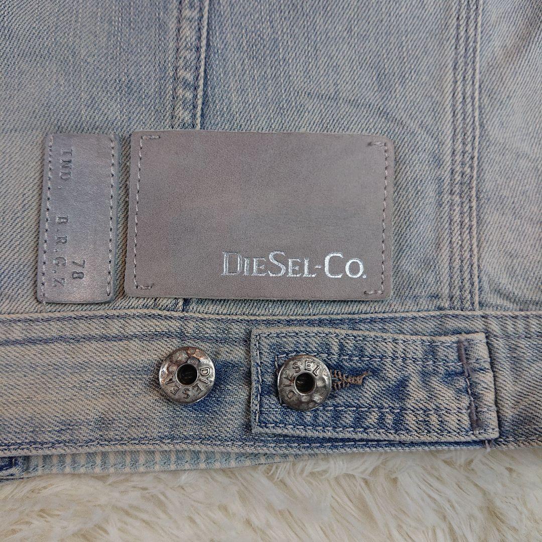 ★未使用品★ DIESEL ディーゼル メンズ ダメージ デニムジャケット