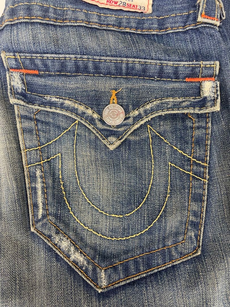 【USA製 W28】 True Religion JOEY フレア ブーツカット