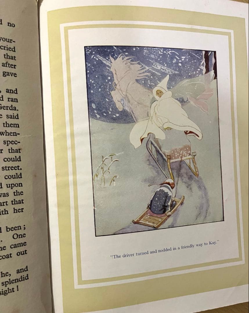 No.456希少 古書 洋書 絵本 アンティーク アンデルセン　童話　児童書