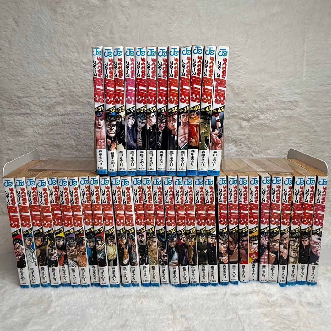 【全巻セット】ろくでなしBLUES　1〜42巻　完結