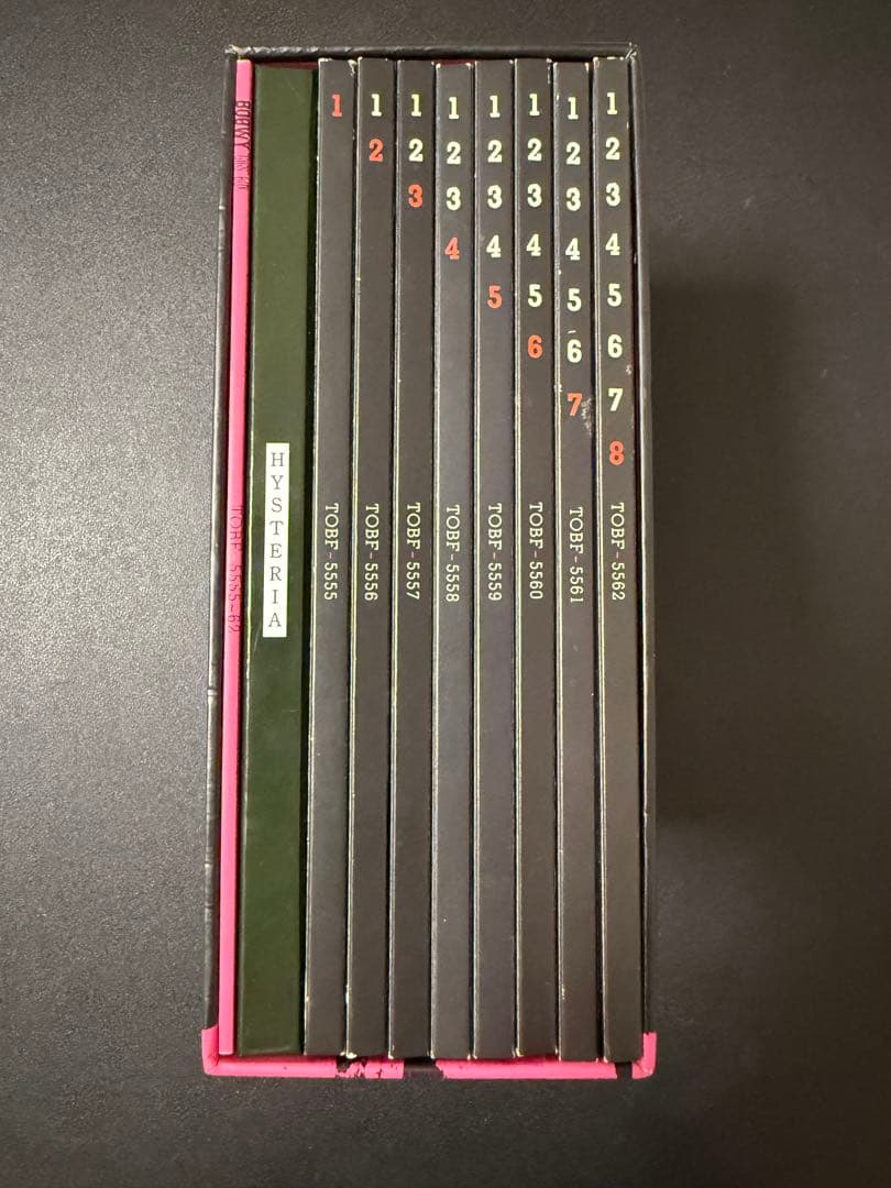 【完全限定生産・レア　DVD8枚組】BOØWY GIGS BOX