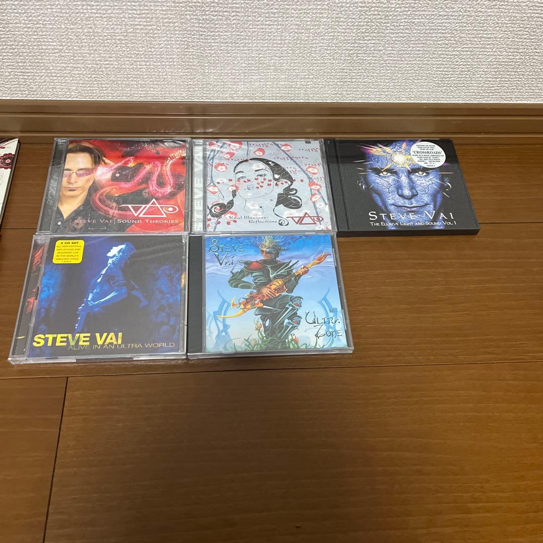 Steve Vai CDアルバム 12タイトル 全輸入盤 未開封5タイトル
