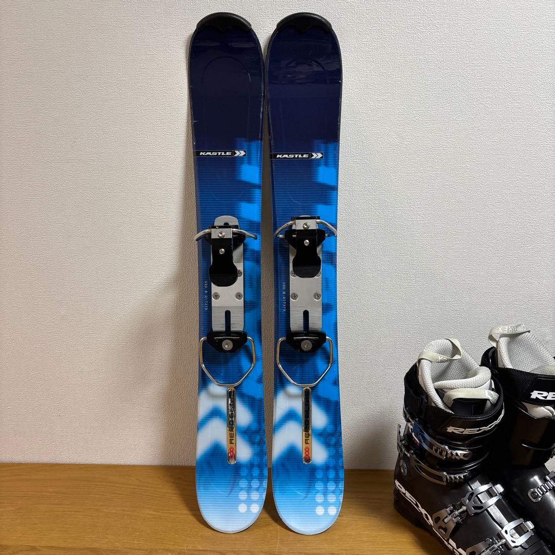メンズショートスキーセット　KASTLE 90cmレクザム　XC100 27cm