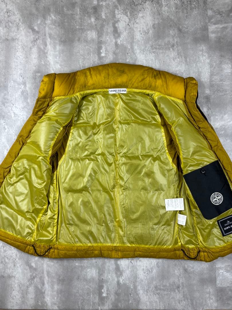 の*ん様 STONE  GARMENT DYED DOWN VEST