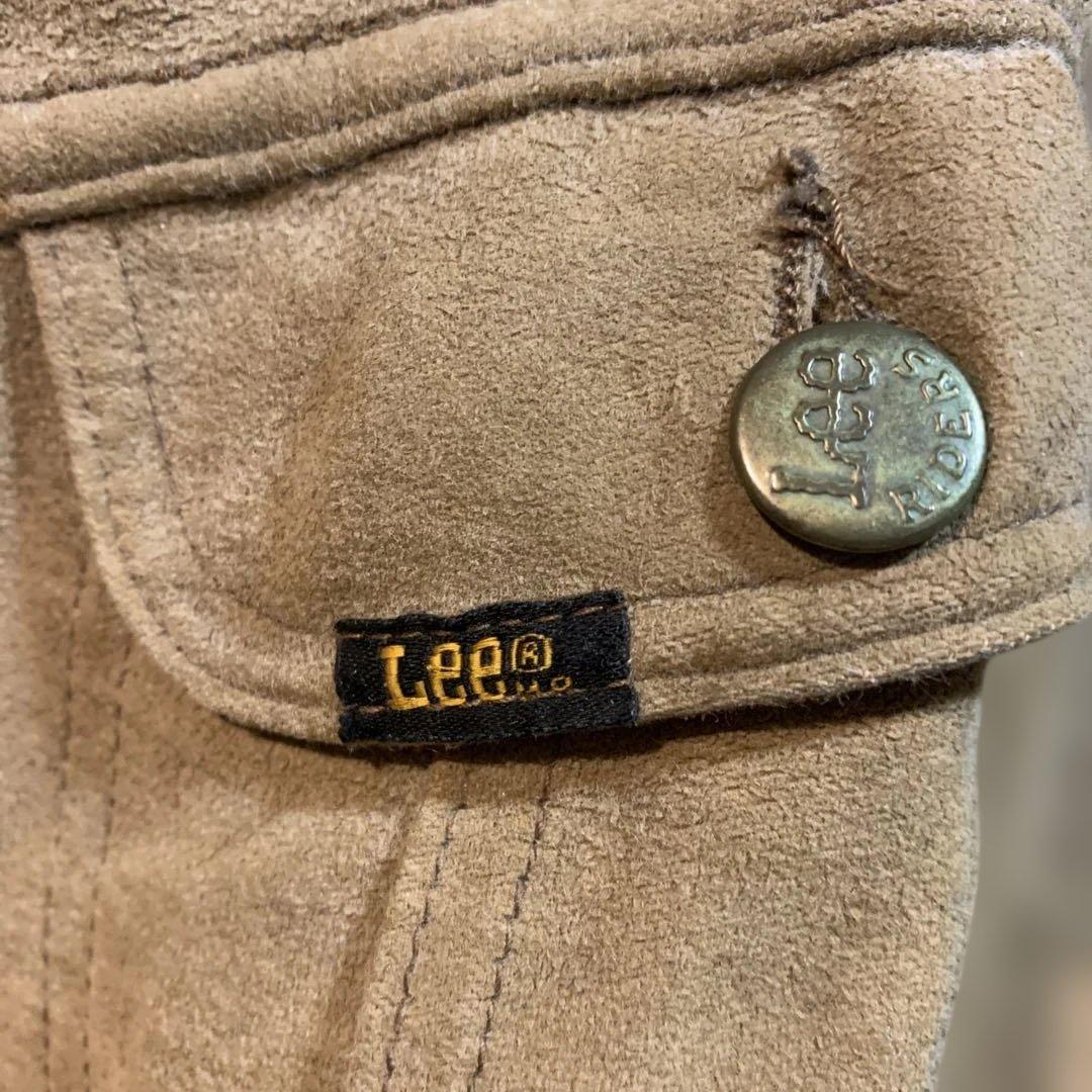 70年代lee 101J RIDERS Moleskin スエード風Gジャン古着
