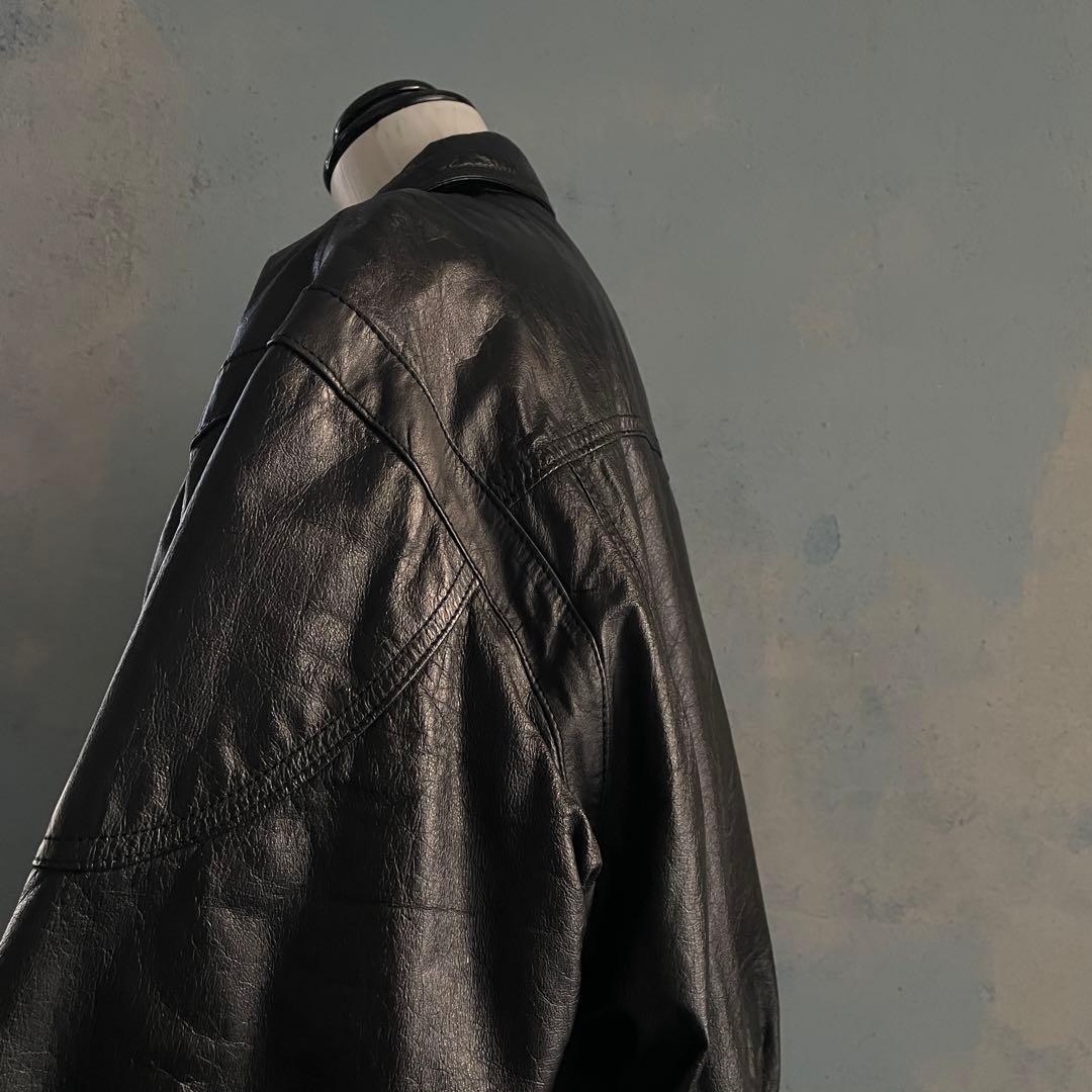 G-306D d'or homme“牛革“短丈“bomber jacket
