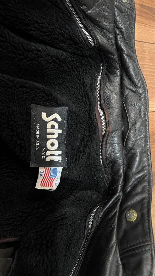 schott 641 36 ショット カフェレーサー レザーシングルライダース