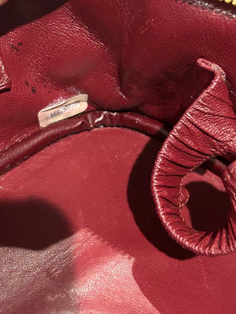CHANEL ビンテージ　サイコロヴァニティ　黒