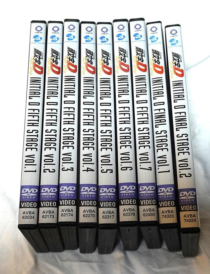急募！元払発送】超美品！「イニシャルD」1st〜ファイナルDVD全35巻セット♪