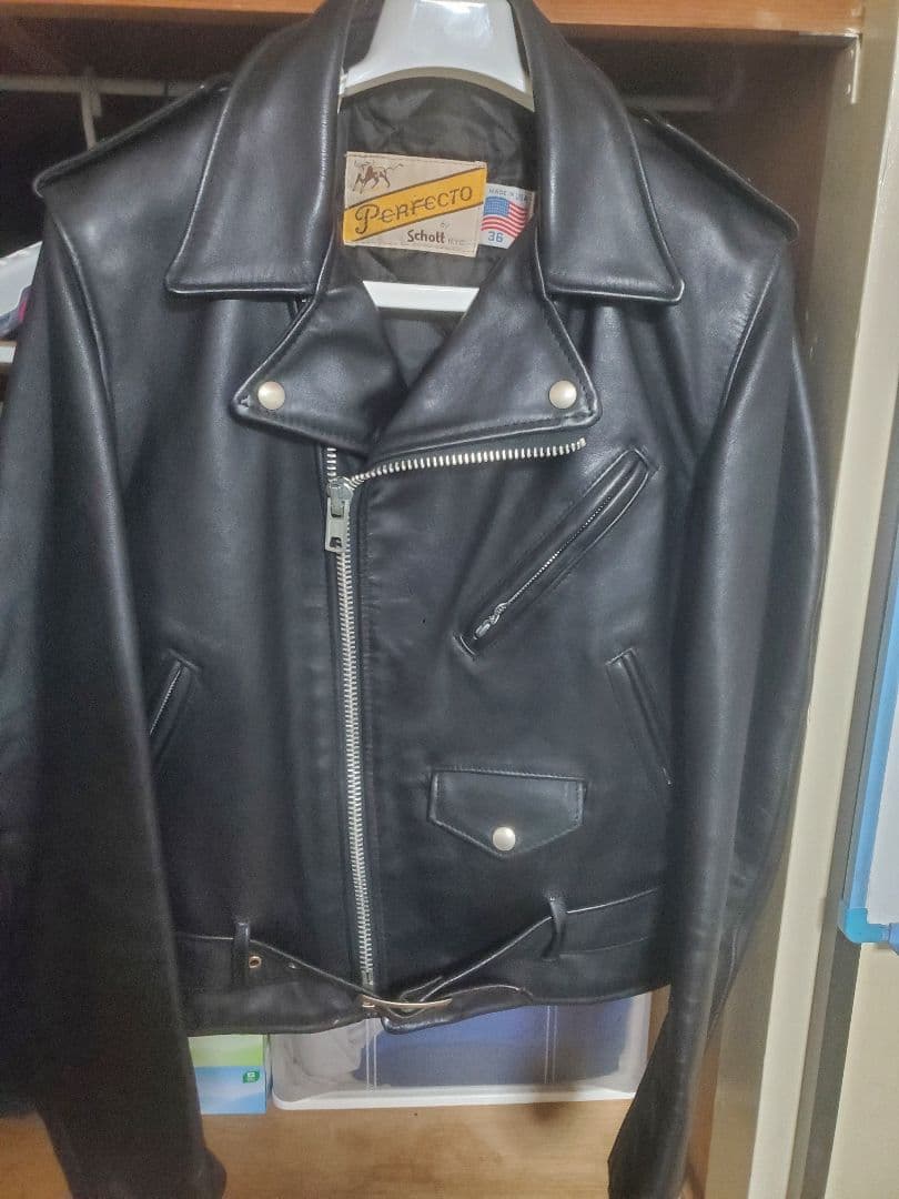 SCHOTT 613 MADE IN USA.牛革サイズ３６