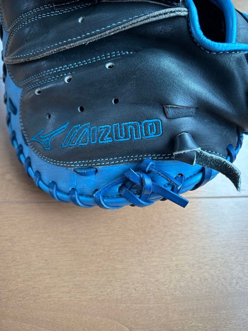 Mizuno キャッチャーミット ブラック/ブルー
