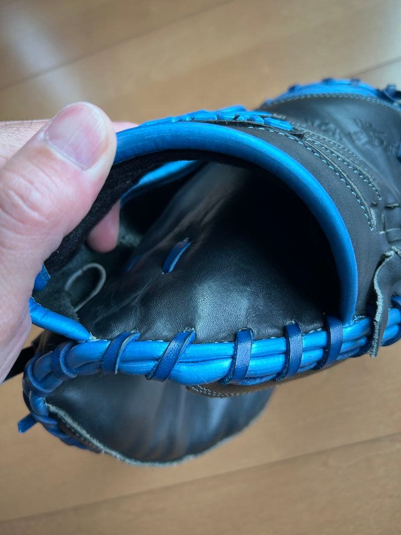 Mizuno キャッチャーミット ブラック/ブルー