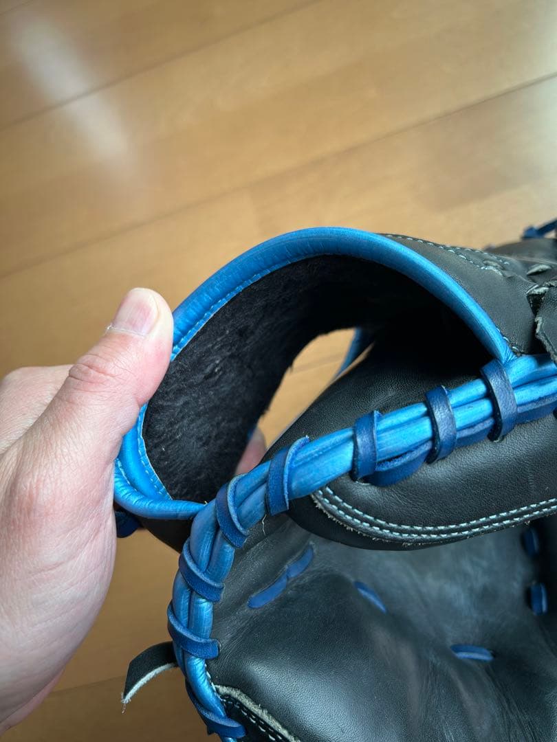 Mizuno キャッチャーミット ブラック/ブルー