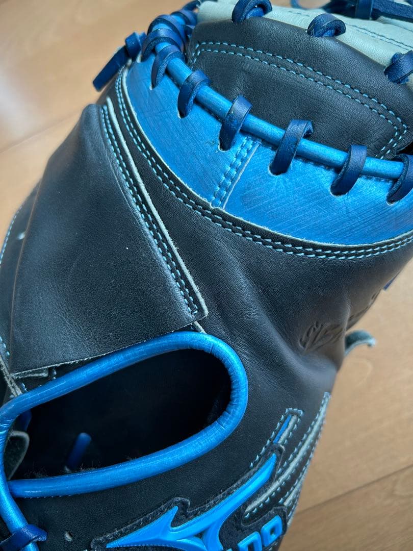 Mizuno キャッチャーミット ブラック/ブルー