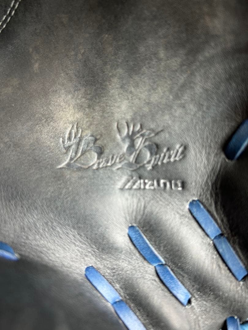 Mizuno キャッチャーミット ブラック/ブルー