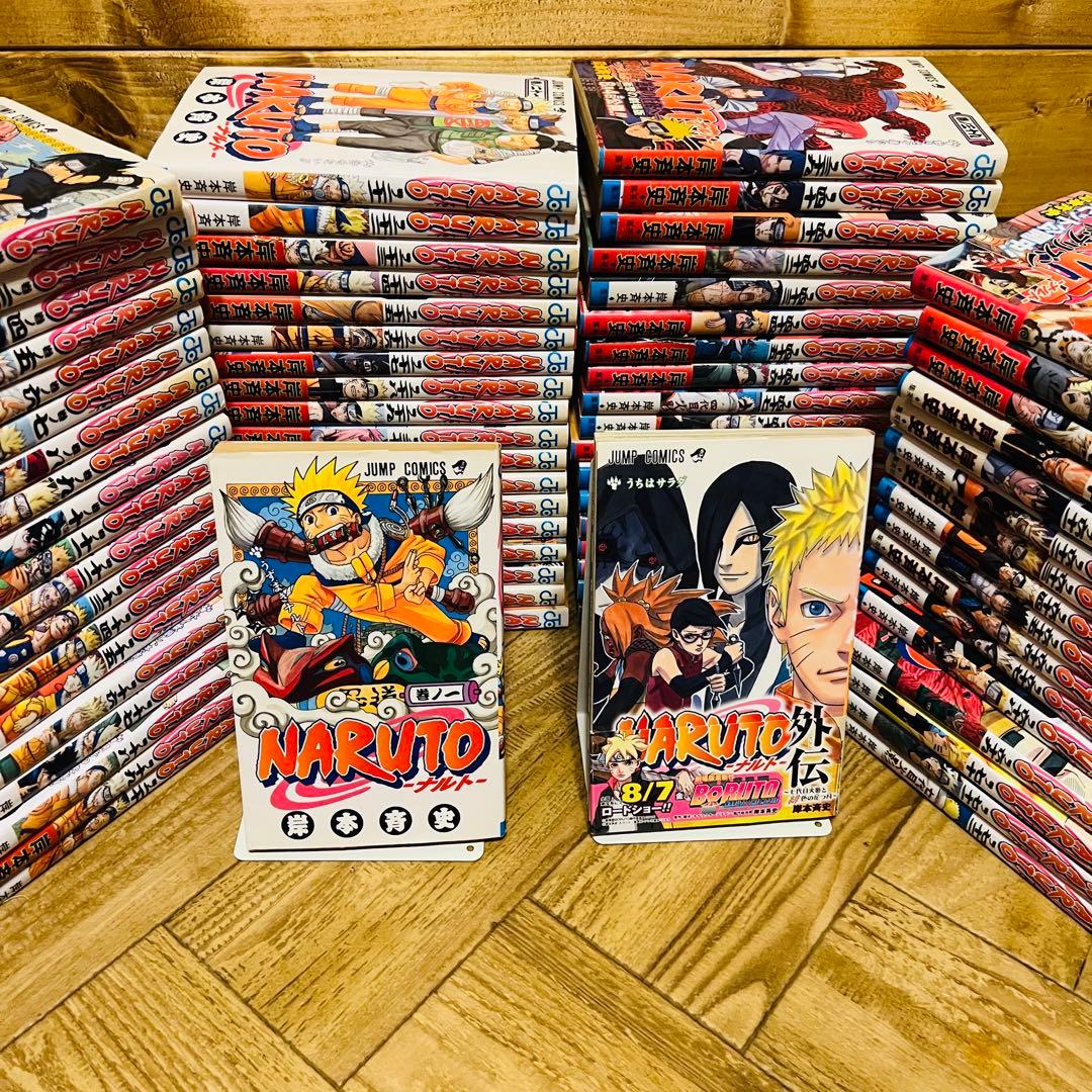 NARUTO 全巻セット＋外伝　初版帯付き　多数