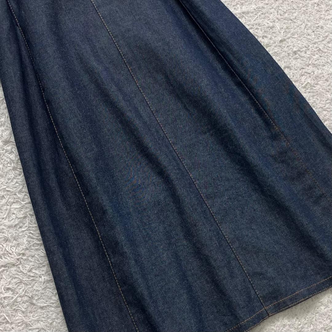 極美品✨バーバリーブルーレーベル ワンピース デニム ノバチェック ホースロゴ