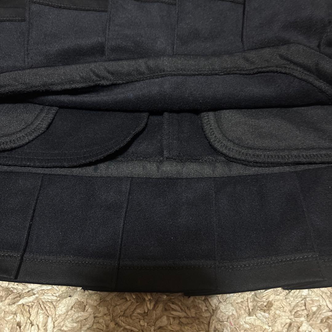 値下げ！DESCENTE GOLF デサントゴルフ秋冬用スカート 裏起毛ブラック