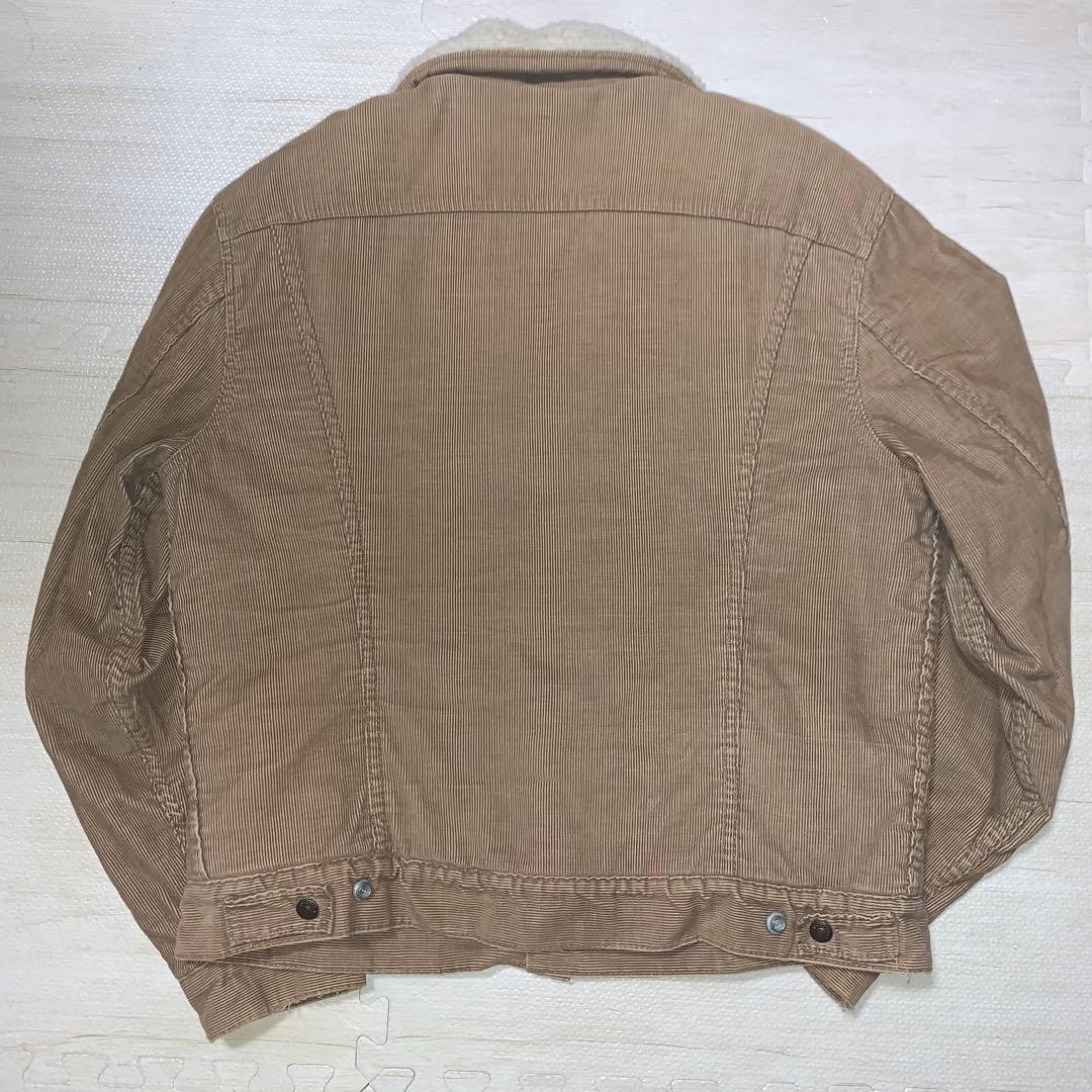 70s Levis コーデュロイ ボア ジャケット 42