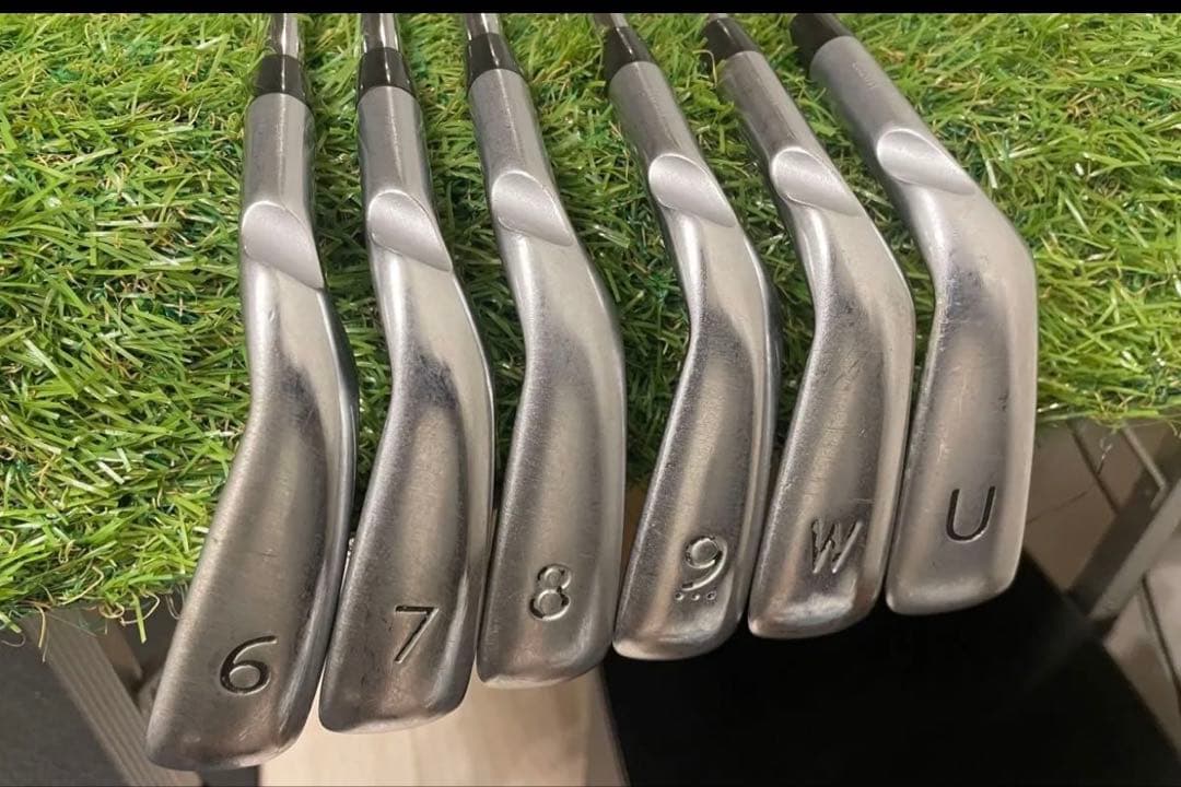 PING G400アイアン 6本 AWT 2.0 LITE ライ角　緑　SR