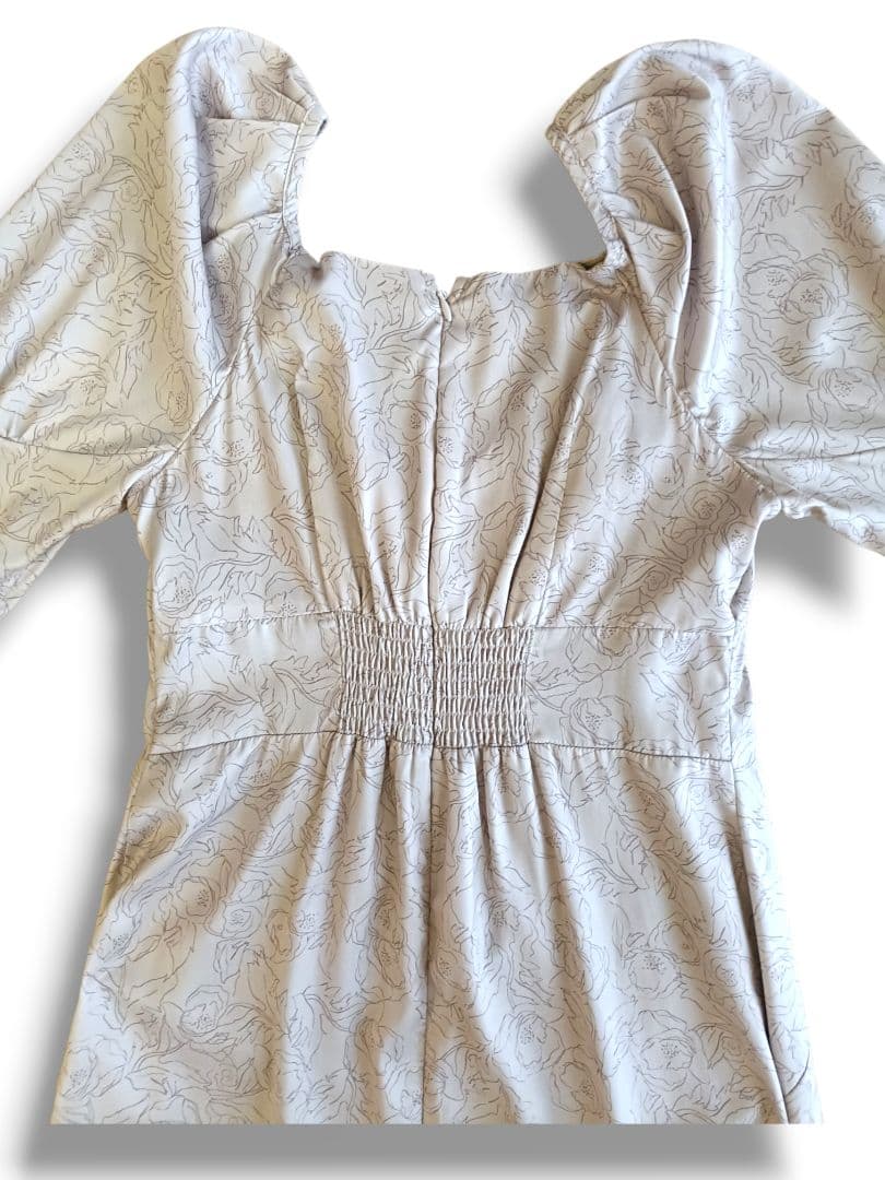 Her lip to　Rosa Ruched Satin Dress　ワンピース