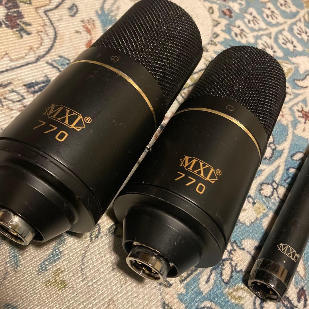 MXL 770 ２本セット & CR21