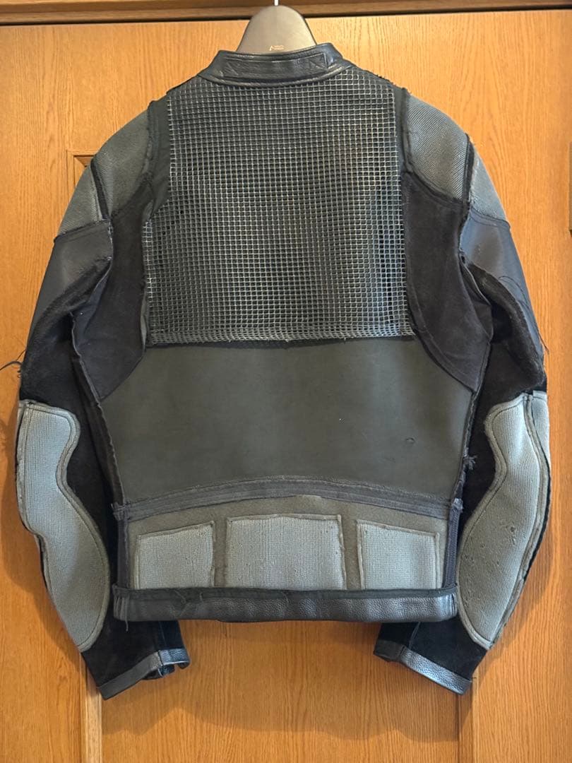 メゾンマルタンマルジェラディスコンストラクテッドbiker jacket