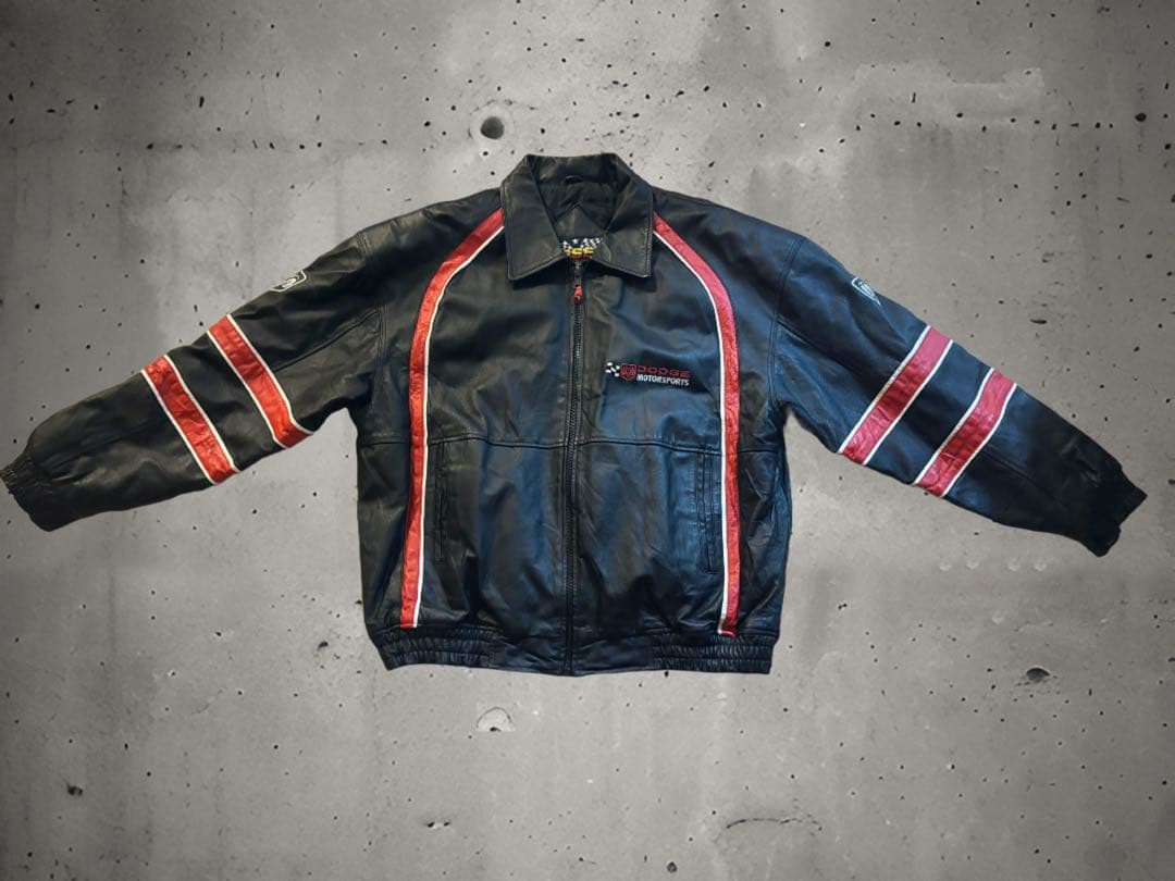 dodge レザージャケット opium SWAG archive レーシング