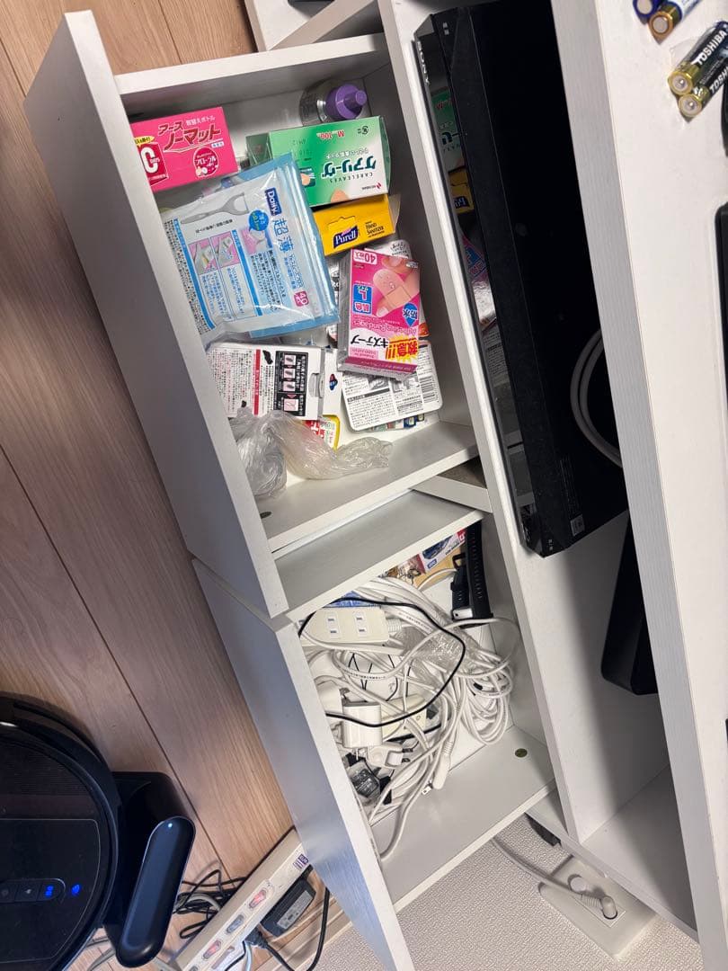 【美品】ニトリ テレビ台(ホワイト) ローボード