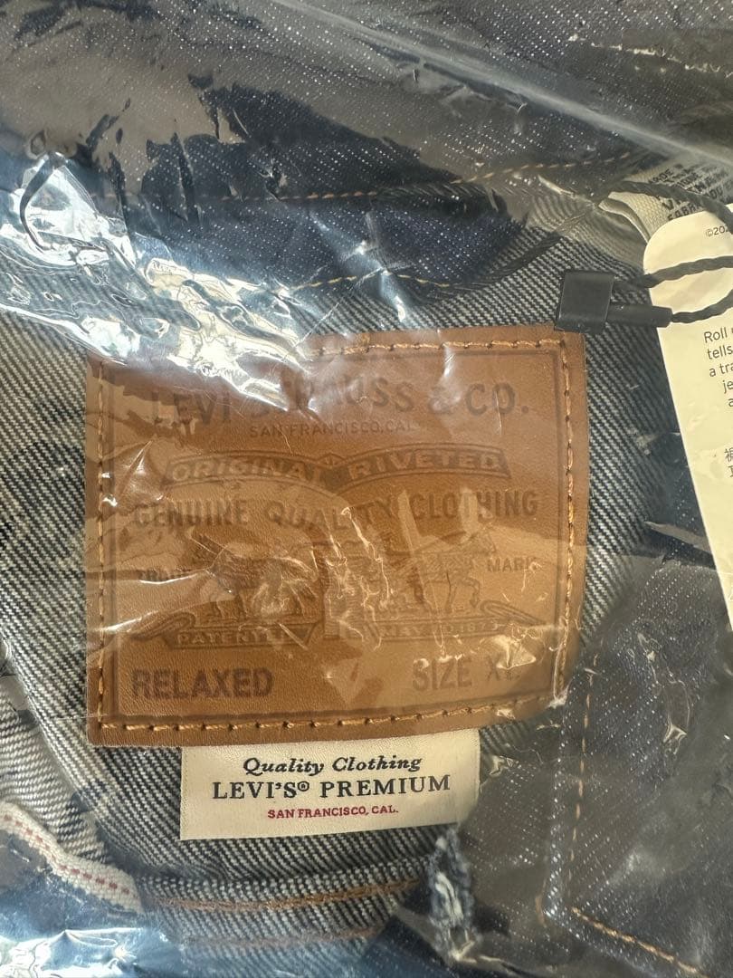 【新品】Levi's TYPE I トラッカージャケット セルビッジ XXL