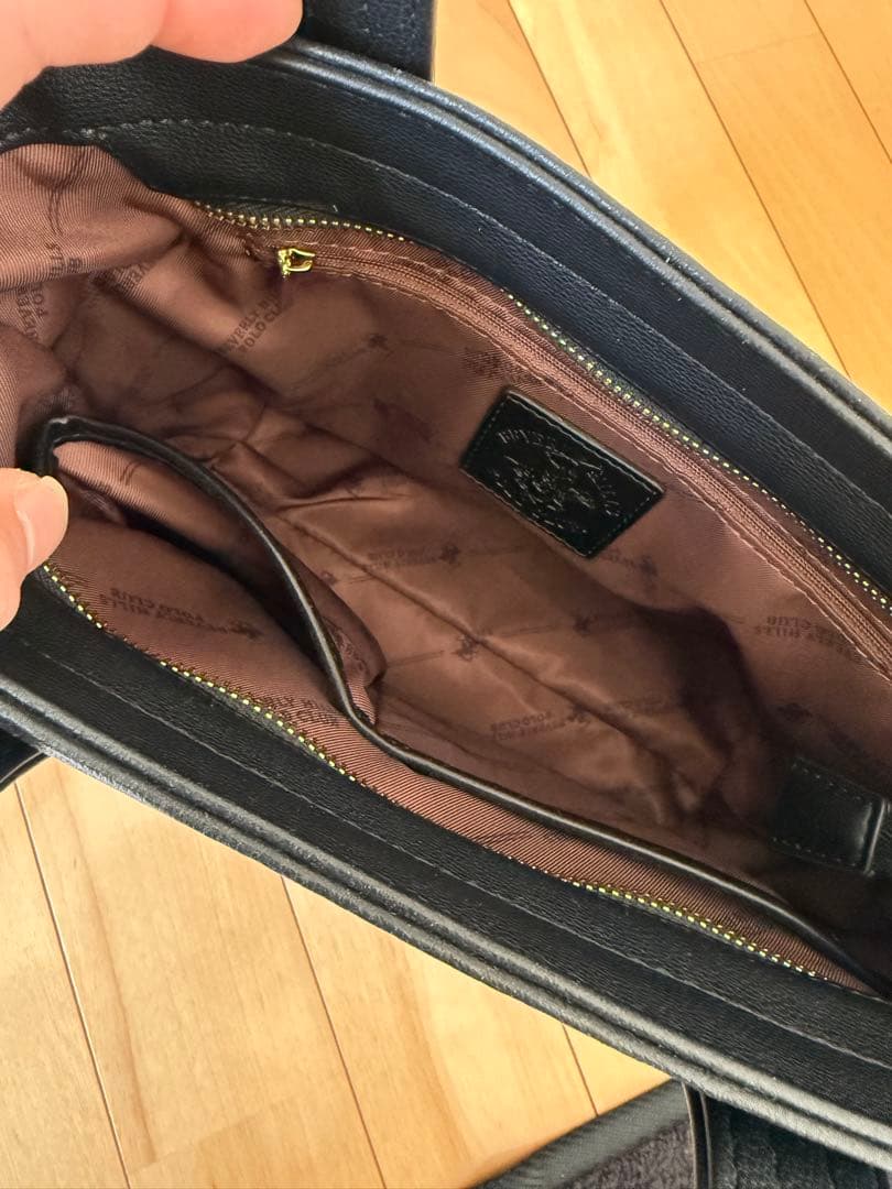 Ralph Lauren ブラック トートバッグ