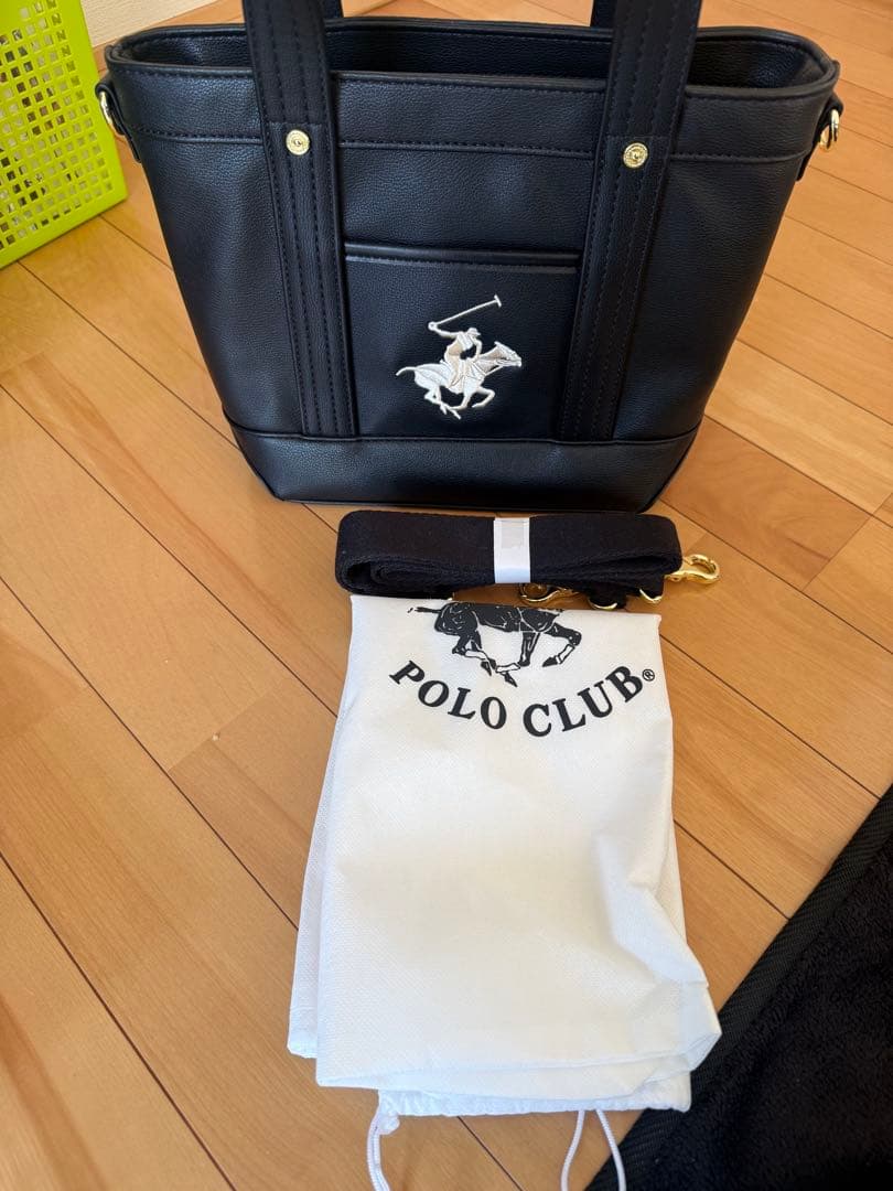 Ralph Lauren ブラック トートバッグ