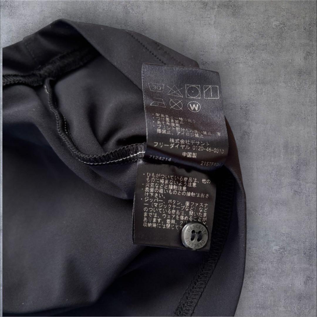 美品 DESCENTE GOLF デサント ゴルフ ポロシャツ 速乾 ストレッチ