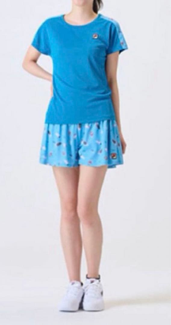 No.820 FILA featherdesignのキュロット☆XL☆