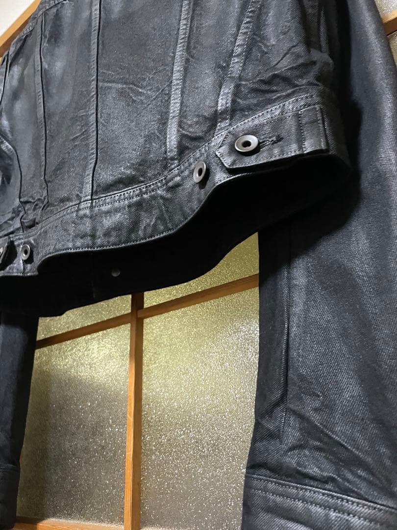 julius 2026SS 12onz コーティング デニムジャケット 短丈