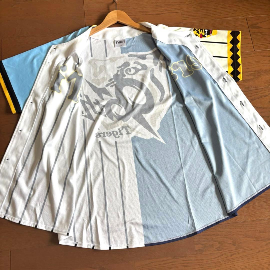 ✨極美品✨ 阪神タイガース 90th 90周年記念 ベースボールシャツ L
